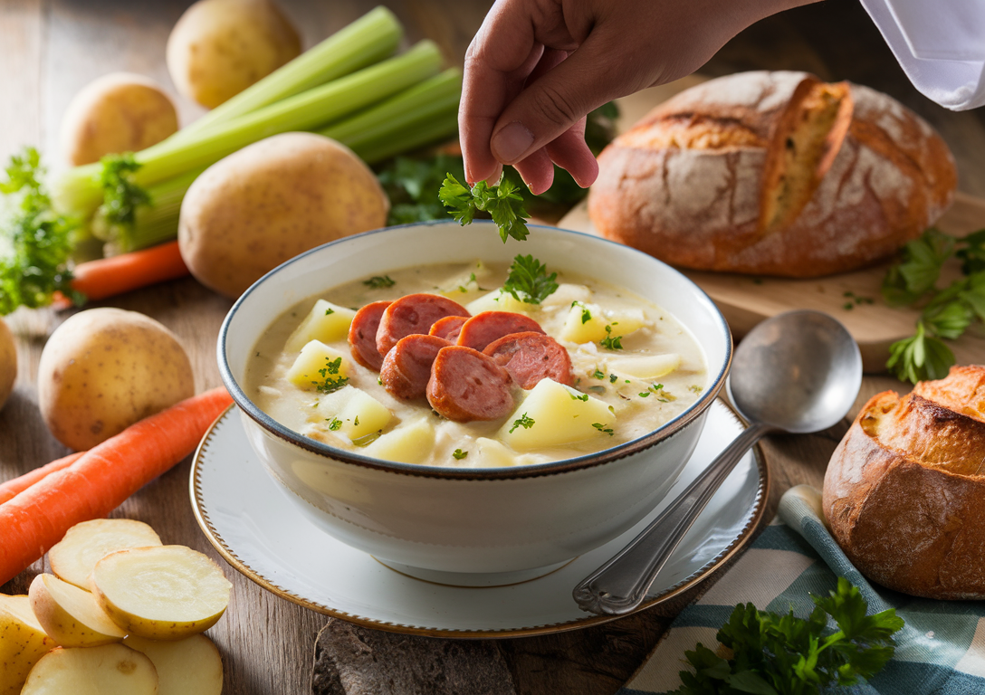 Kielbasa Potato Soup