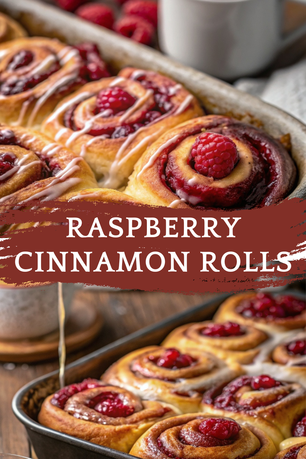 Raspberry Cinnamon Rolls – Sweet, Tangy, and Irresistibly Soft!