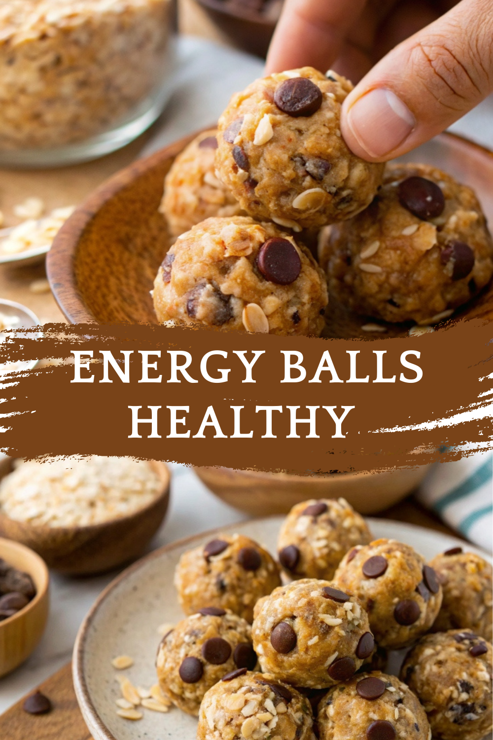 Energy Balls – Healthy No-Bake Snack, With 10 Irresistible Flavors!