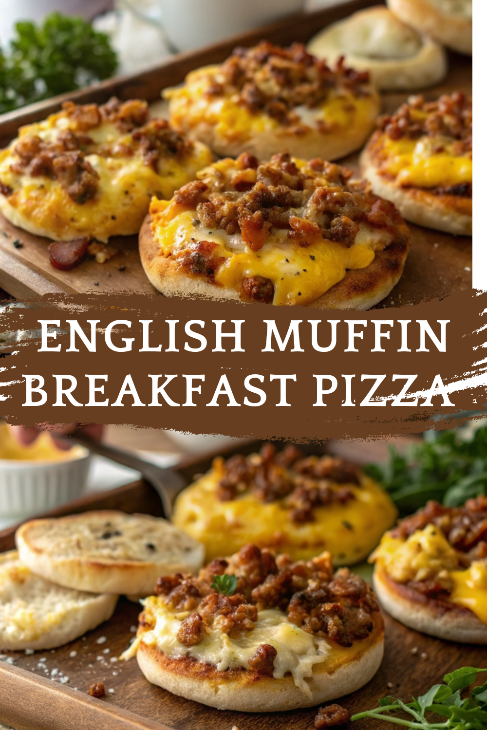 English Muffin Breakfast Pizza – The Perfect Savory Morning Treat!