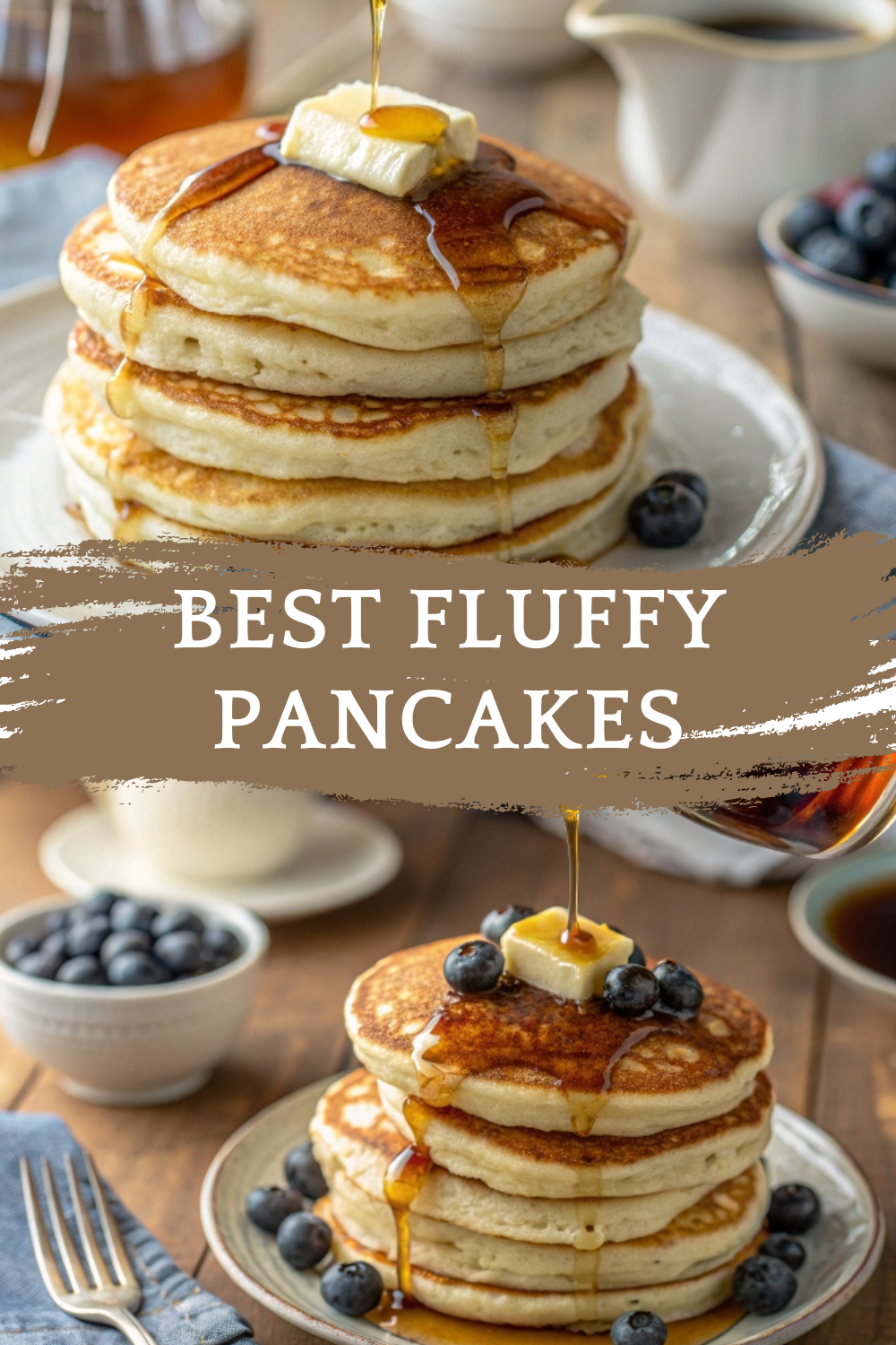 Best Fluffy Pancakes – Light, Airy, and Absolutely Irresistible!